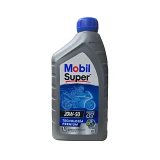 Aceite Mobil Super Para Moto 4t 20w50