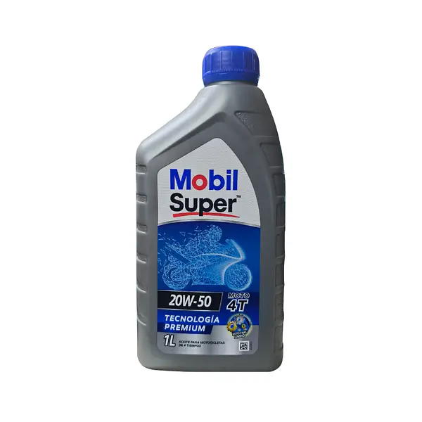 Aceite Mobil Super Para Moto 4t 20w50