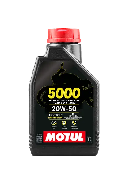 Aceite Motul 5000 4t 20w50