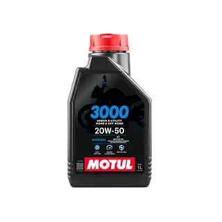 Aceite Motul 3000 4t 20w50