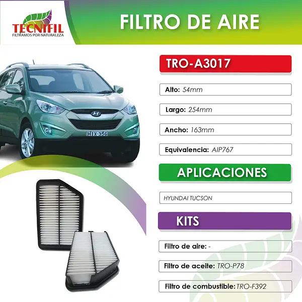 Filtro Tro-A 3017